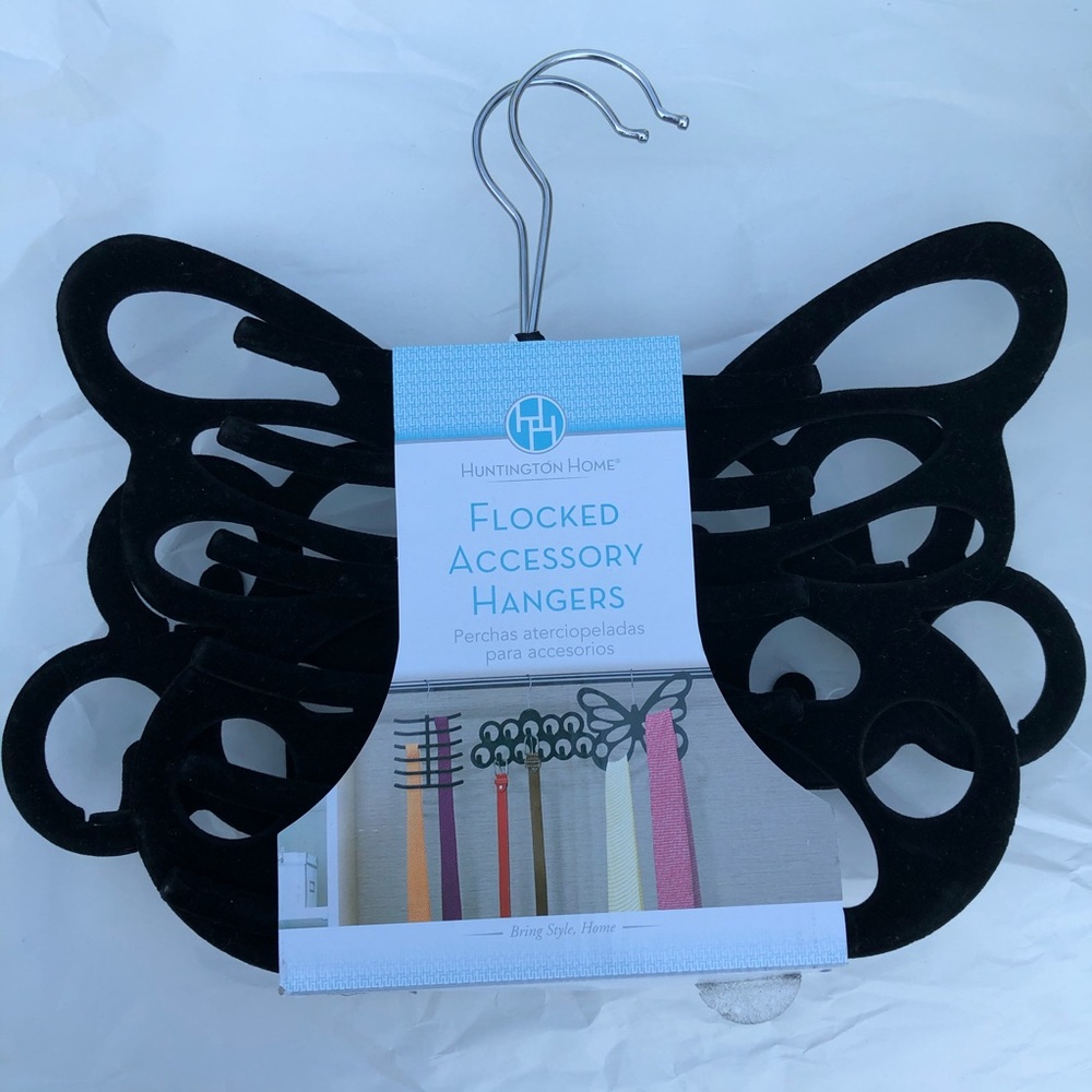Huntington home flocked accessory hangers